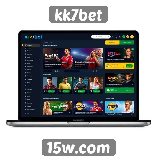 Interface do kk7bet ganha melhorias na navegação